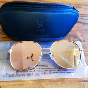 Sojos square frame sunglasses NEW
